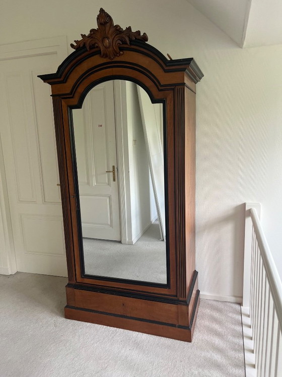 Armoire à miroir ancienne / Armoire à crête – Wood (photo 4 of 5)