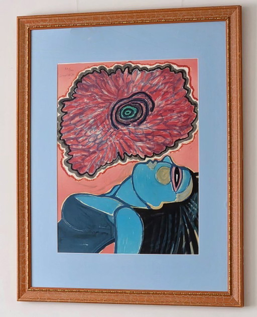 Corneille - Ivresse - 97/200 - 1989 - Handsigniert