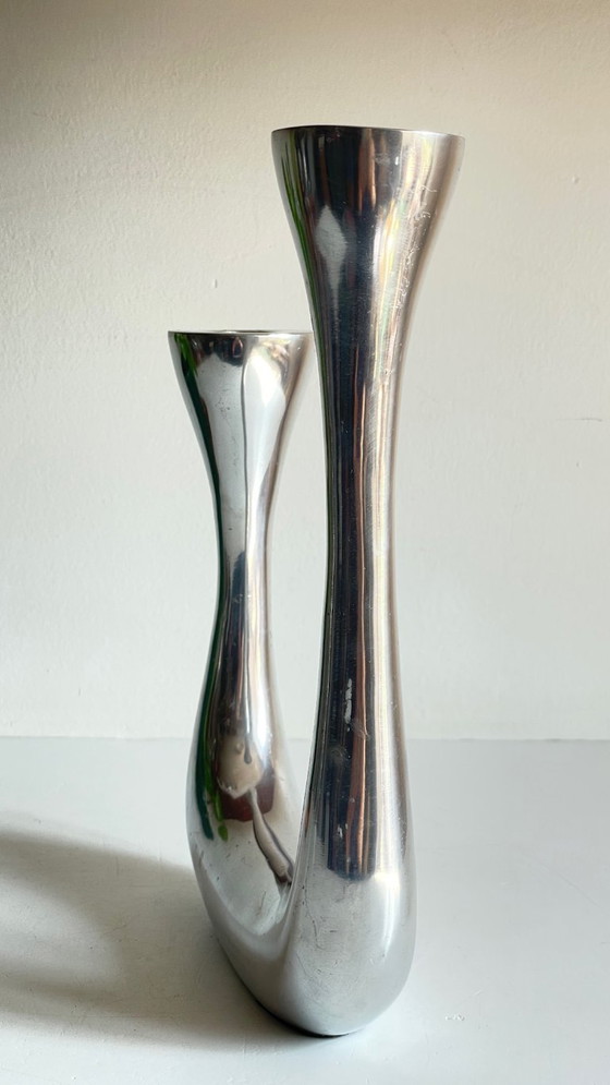 Image 1 of Candelabro antiguo de doble diseño