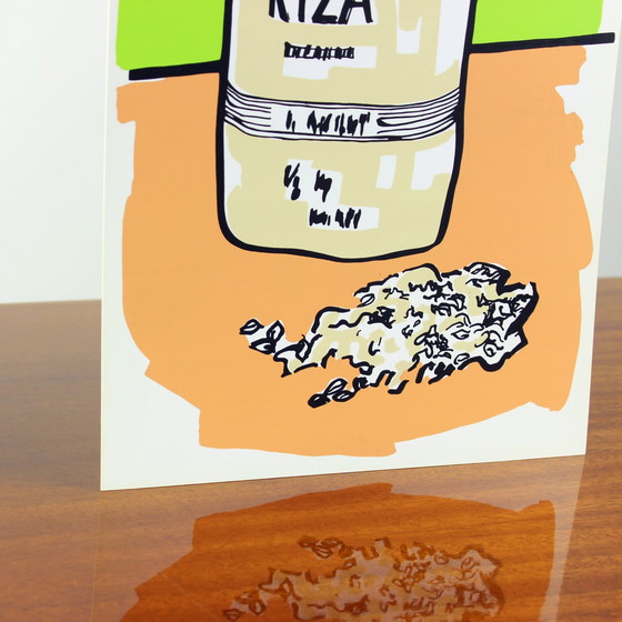 Image 1 of Vintage Czechoslovakian Pop Art Style Wall Panel (1960s)