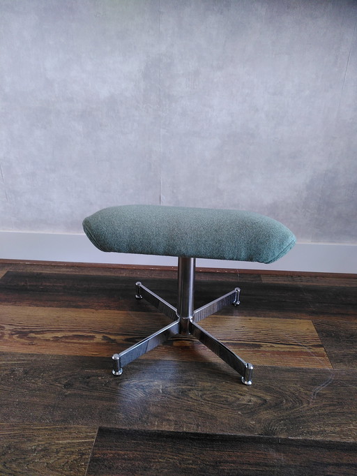 Topform wingback chair with footstool