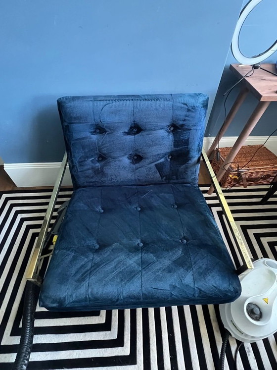 Jonathan Adler coppia di sedie Goldfinger – Poltrone, Velluto, Ottone (photo 11 of 16)