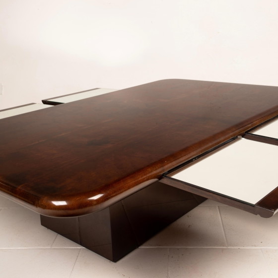 Table basse modèle 2315 en parchemin par Giorgio Tura pour Aldo Tura Milano, 1980 – Tables basses (photo 11 of 27)