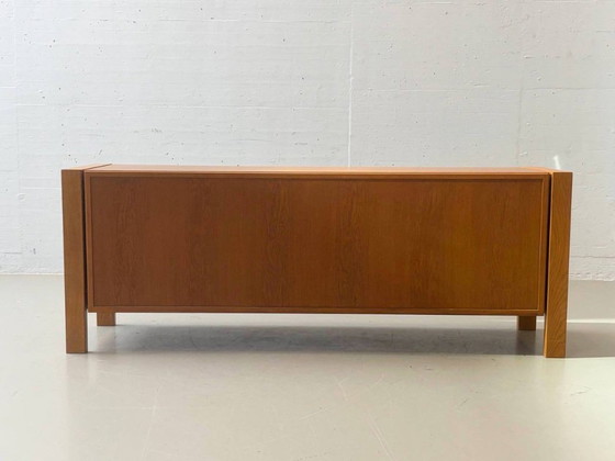 Houten dressoir uit het midden van de 20e eeuw met schuifdeuren – jaren 60 – Wood (photo 9 of 11)