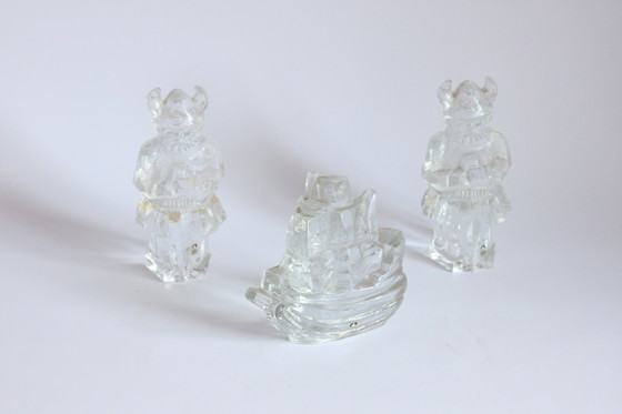 Image 1 of Uno Westerberg Briefbeschwerer-Skulpturen für Pukeberg Schweden