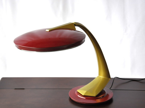 Image 1 of Lampe de table vintage Boomerang 2000 par Fase