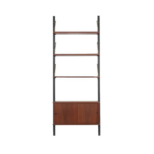 Teak shelving unit, Danish design, 1960s, production: Denmark