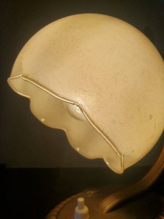 Image 1 of Art Deco table lamp - boudoir table lamp