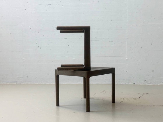 Table d'appoint en bois foncé, style années 60/70 – Tables d'appoint, Wood (photo 10 of 12)