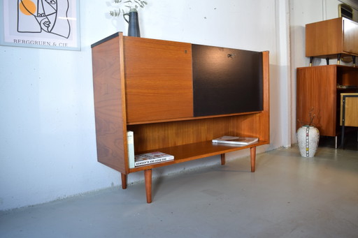 Credenza/Camicia/Credenza in teak di metà secolo, mobile vintage, armadio