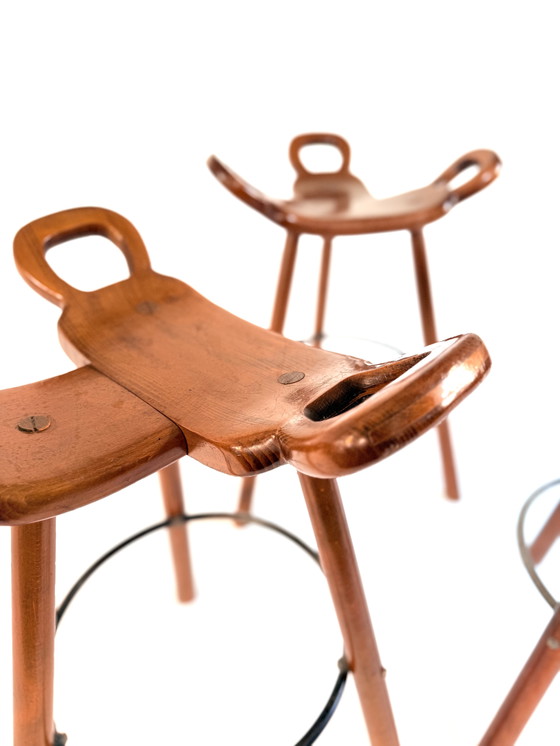 Image 1 of 3x sgabelli vintage Marbella, Conoform '60