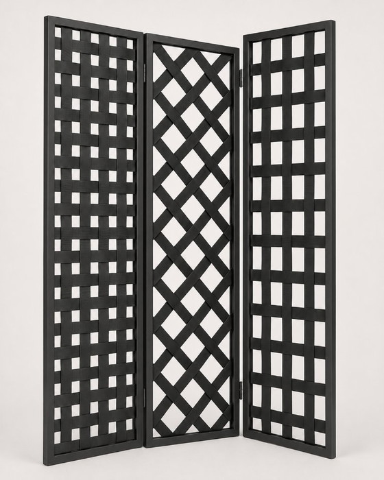 Image 1 of Trois Rythmes — Paravent sculptural tissé