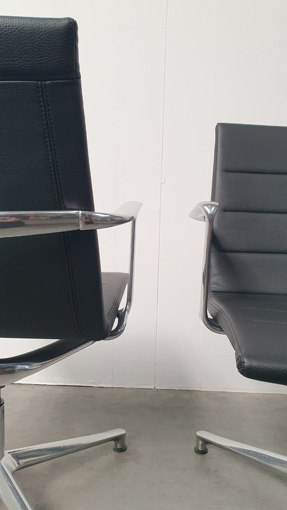 Image 1 of 4x Valea Elle 408 design office chair ICF
