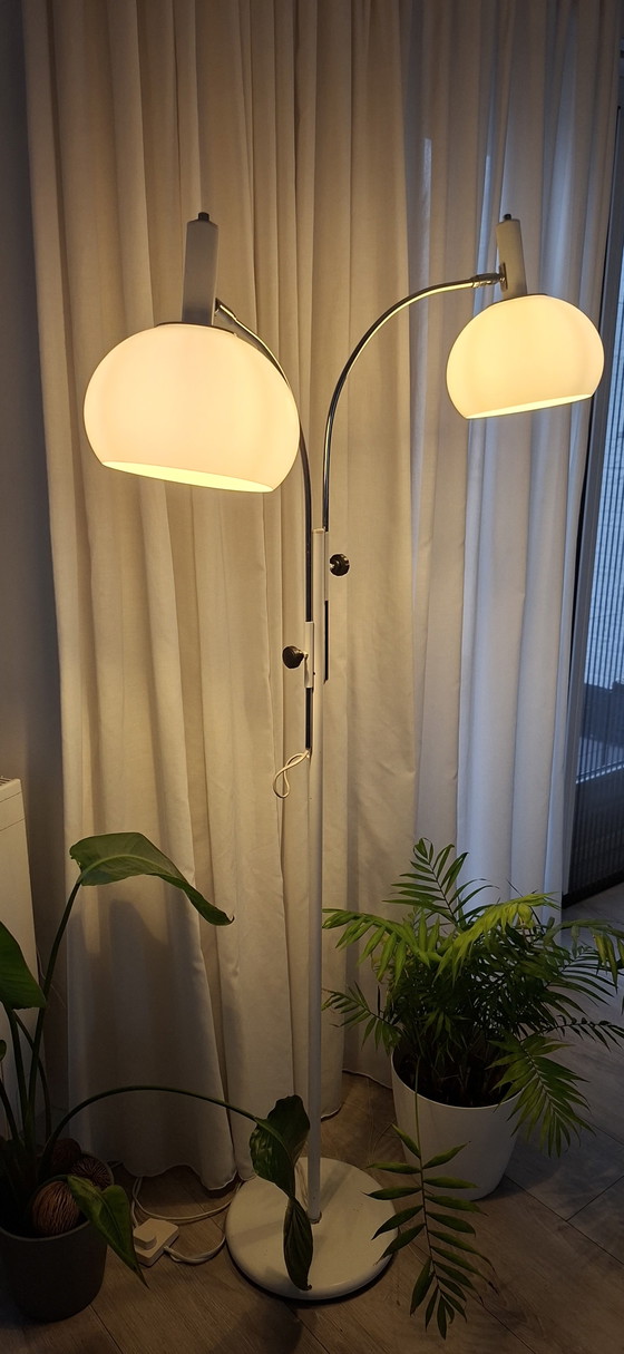Dijkstra Vloerlamp Zeldzaam Model. – Dijkstra Lampen, Vloerlampen, Metal, Plastic (photo 9 of 11)