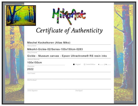 Image 1 of MikoArt-Giclée-02/Series-150x100cm-0283