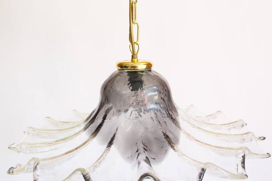 Image 1 of 1x Lampada a sospensione vintage in vetro di Murano