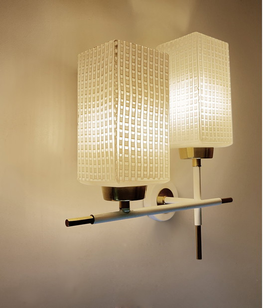 Image 1 of 2X Architectonic Vintage Wall Lights