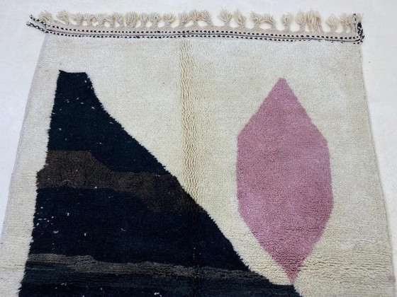 Image 1 of Handgeknüpfter Berberteppich aus reiner Wolle, 1,5/2,5 m