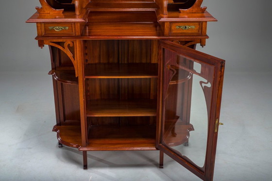 Image 1 of  Mobiletto Art Nouveau con specchio, 1890