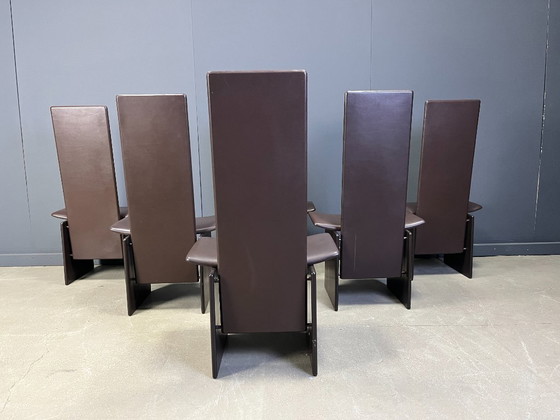 Image 1 of Rennie Esszimmerstühle von Kazuhide Takahama, 1970, 6er-Set