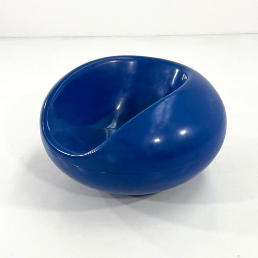 Sillón azul pastil de Eero Aarnio para Asko, década de 1970