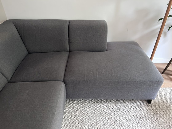 Schönes Ecksofa – Textile, Wood (photo 6 of 6)