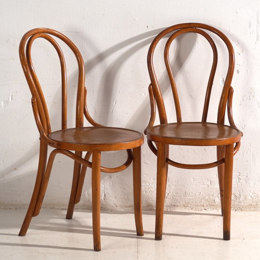 Antieke stoelen in gebogen hout – Centraal-Europa, circa 1930 #2