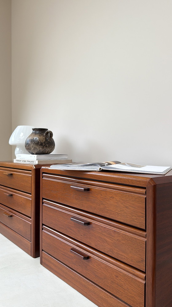 Image 1 of Cassettiera/comodini vintage in legno Hülsta