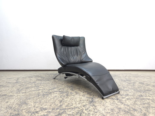 WK Wohnen Solo 622 Fauteuil en cuir Fonction Relax