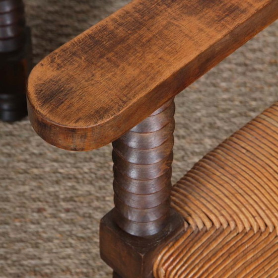 Image 1 of Paar fauteuils in de stijl van Charles Dudouyt, 1950