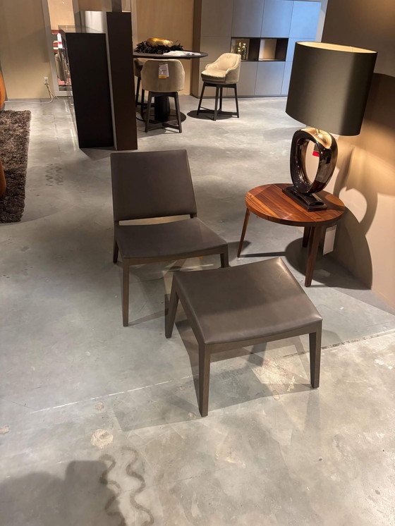 Image 1 of der Sessel Vorm Wood Me mit Hocker