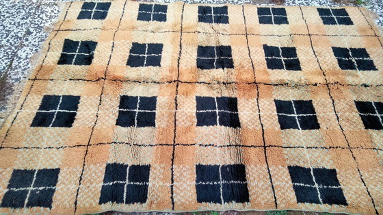 Image 1 of Handgeknoopt Berber tapijt wol 197x135cm