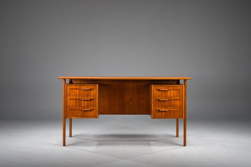 Bureau Boomerang en teck danois par IMHA Mobelfabrik