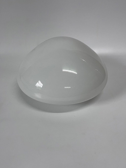 Mid - Century lamp Wilhelm Wagenfeld white opal glass Mushroom