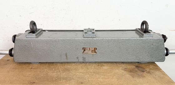 Image 1 of Lampada tubolare grigia industriale di Elektrosvit, anni '70