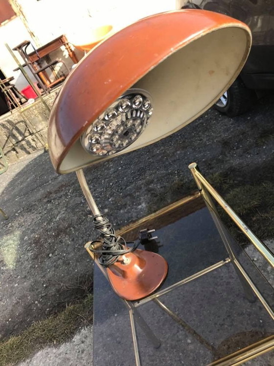 Brown EAKV Table Lamp, 1950s (photo 5 of 6)