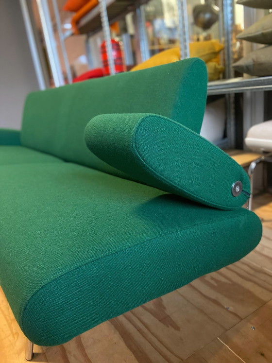 Harvink Armslag | 3 plazas | Restaurado | Lana verde – Sofás de 3 plazas, Wool, Metal (photo 6 of 12)