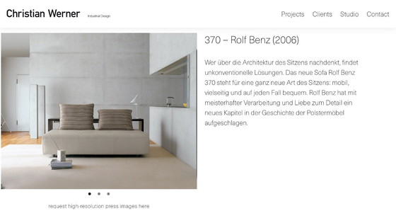 Image 1 of Divano Rolf Benz 370