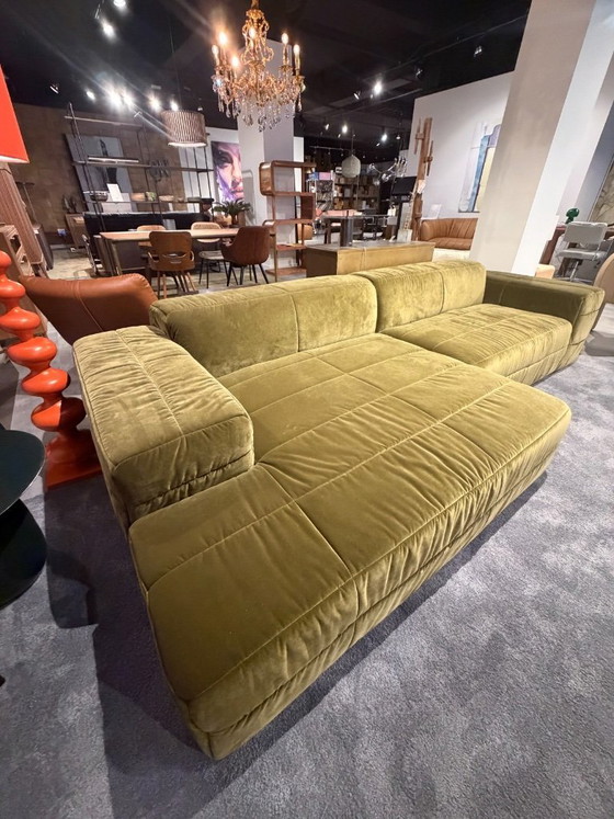 Divano HK Living verde oliva – Poltrone, Velluto (photo 7 of 10)