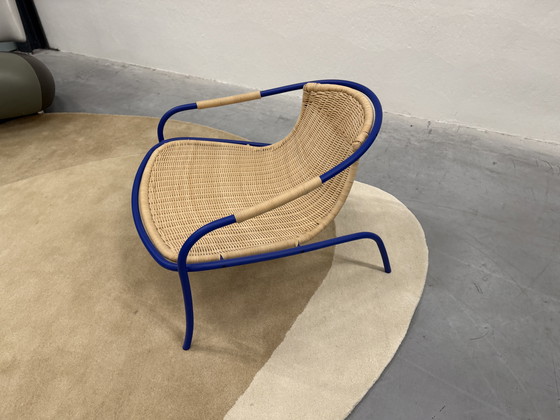 Image 1 of Spectrum De Puk SZ 19 Fauteuil Pitriet Blauw