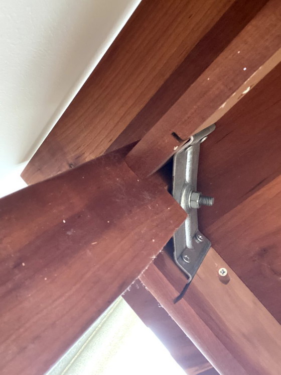 Image 1 of table de salle à manger en bois de cerisier massif