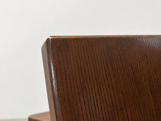 Scandinavian Vintage Coffee table in dark wood, 1970s (photo 10 of 15)