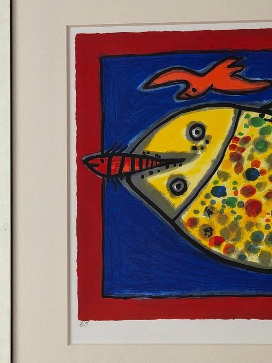 Image 1 of Corneille - Poisson Joyeux - E.A - 1999 - Signé à la main