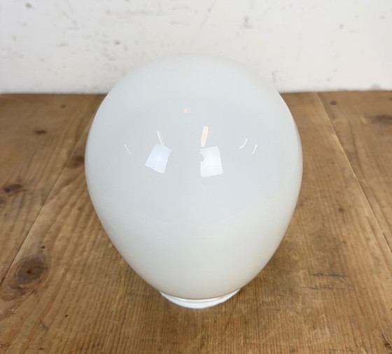 Image 1 of Vintage witte porseleinen hanglamp, jaren 70