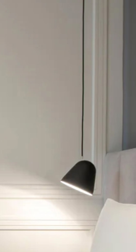 Image 1 of NYTA TILT S 2.2.2 pendant lamp, matte black, original price €369, original packaging.