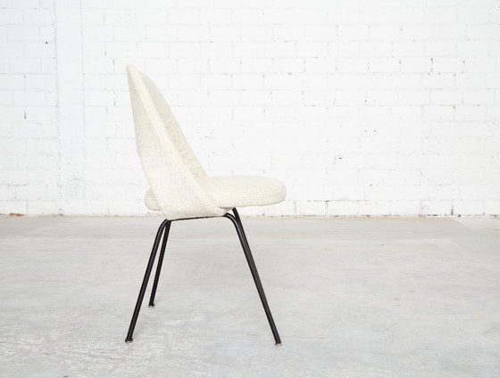 Nr. 72 Conferentiestoelen van Eero Saarinen voor Knoll, jaren 1950, set van 4 – Eetkamerstoelen, Wool (photo 3 of 15)