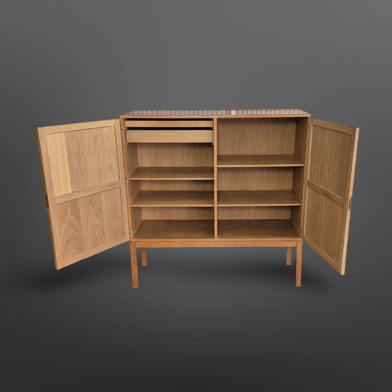 Image 1 of Buffet haut en chêne par Kurt Ostervig pour AB Randers, Danemark années 1960