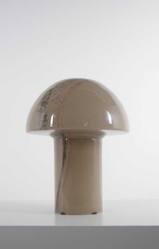 Vintage XL Lido Tafellamp In Glas Van Peill & Putzler, Jaren '80 – tafellampen