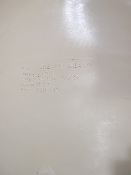 Image 1 of Artemide Toga-stoel van Sergio Mazza / Gebroken wit / Patent aangevraagd