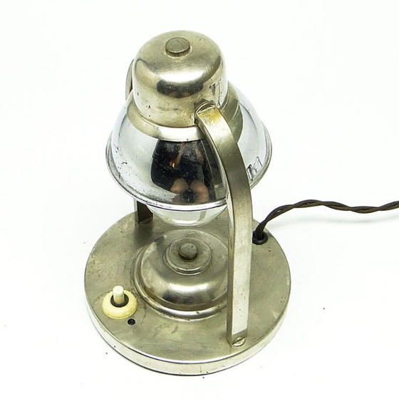 Art Deco Table Lamp, Germany, 1930s – Metal, Chrome (photo 10 of 10)